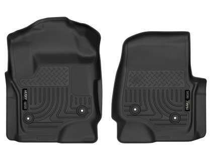 Ford F250, F350, F450 Covoare față cauciuc negru HSL52731