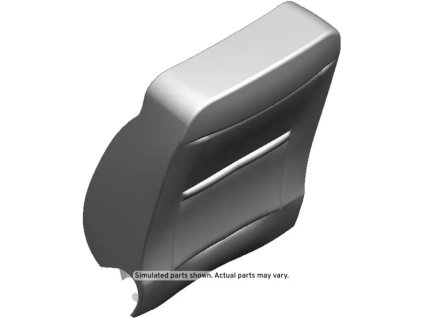 Cadillac Escalade Černý kryt opěradla sedadla spolujezdce 84017559