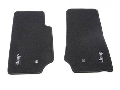 Jeep JK Wrangler 4-door sada textilních koberců dark slate grey