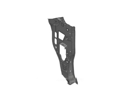 Chevrolet Silverado 1500 4.gen Vnitřní panel sloupku závěsu karoserie na straně spolujezdce