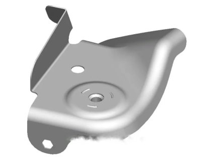 Chevrolet Silverado 1500 4.gen Výztužný držák blatníku