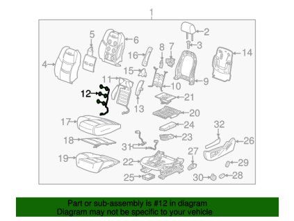Cadillac Escalade Cache Recline Cover