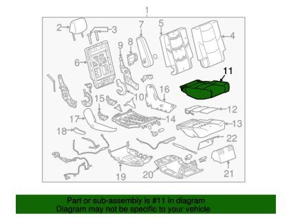 Cadillac Escalade Funda de almohada 23402487