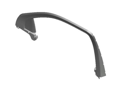 Chevrolet Silverado 1500 4.gen Lišta okna předních pravých dveří