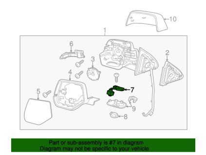 Cadillac Escalade Asistente de aparcamiento lateral 23324496