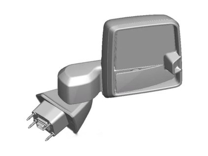 Chevrolet Silverado 1500 4.gen Pravé přední zrcátko 84879432, 84994408