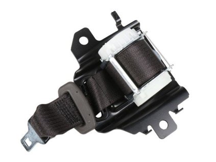 Cadillac Escalade Cocoa 3rd row center seat belt with retractor