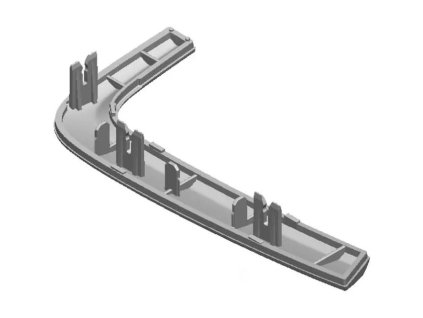 Chevrolet Silverado 1500 4.gen Šedá krycí deska světla na střešní konzole na straně řidiče