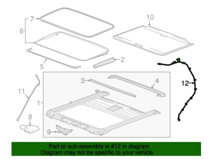 Cadillac Escalade Vypouštěcí hadice Levá 23245834, 23442897, 23481251