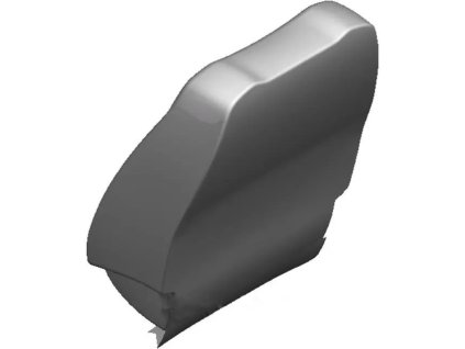 Chevrolet Silverado 1500 4th gen Right front seat back cover