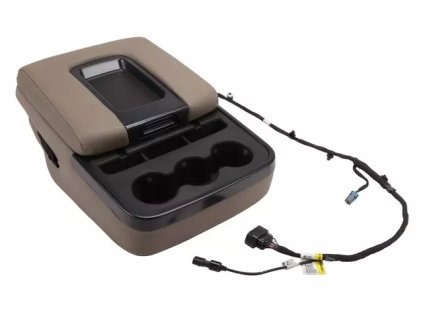 Cadillac Escalade Středová loketní opěrka předního sedadla Dune 23367977, 84041134