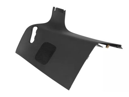 Cadillac Escalade, schwarze Eckdüsenleiste für die hintere Karosserie, Beifahrerseite, 23448185