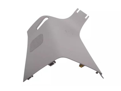 Cadillac Escalade Helles Aschgrau, obere Zierleiste für die hintere Ecke der Beifahrerseite in Wagenfarbe, 23448164