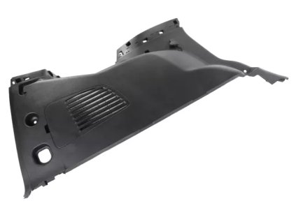 Cadillac Escalade Schwarze untere Heckverkleidung auf der Fahrerseite 23377006, 23488169