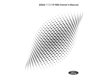 Benutzerhandbuch Ford F-150 14. Generation 2021-2024 ENG