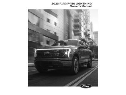 Manuel d'utilisation Ford F-150 Lightning 2022-2025 ENG