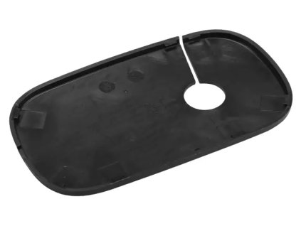 Cadillac Escalade Černý kryt podpěrného šroubu sluneční clony na straně spolujezdce Pravá