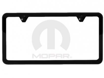 Jeep, Chrysler, Dodge Support de plaque d'immatriculation noir