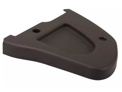 Cadillac Escalade Cocoa Front passenger seat riser cover on the rear side