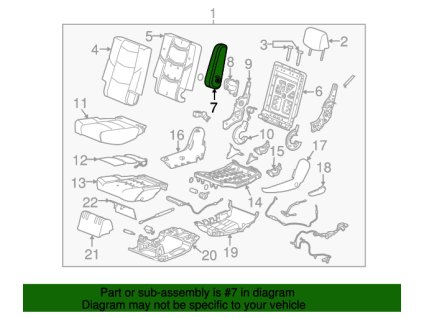 Cadillac Escalade Šedá loketní opěrka zadního sedadla řidiče 23449389