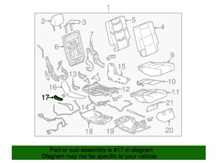Cadillac Escalade Rukojeť pro sklápění 23397219