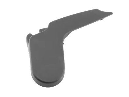 Cadillac Escalade, schwarze Scharnierabdeckung für Beifahrersitz hinten, 23451995, 23452002