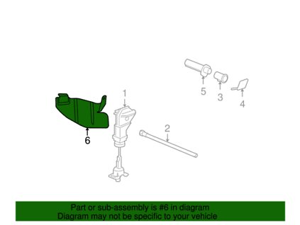 Cadillac Escalade Reserverad-Hitzeschild 25783810