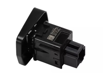 Chevrolet Corvette C8 Černý spínač uvolnění dvířek přístrojové desky