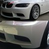 BMW E92 E93 M3 Style 2007-2010 Stoßstange vorne mit Luftkanal, Frontlippe in H-Form, schwarz, PP