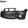 BMW 1 Series E82 1M Style 2007-2013 Parachoques delantero negro, PP