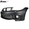 BMW 1 Series E82 1M Style 2007-2013 Pare-chocs avant noir, PP