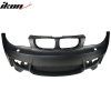 BMW 1 Series E82 1M Style 2007-2013 Предна броня черна, PP