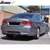 BMW E92 E93 M3 Style 2007-2013 Pare-chocs arrière avec une seule sortie d'échappement