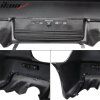 Mitsubishi Lancer EVO X Style 2008-2015 Parachoques trasero PP
