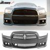 Dodge Charger 2011-2014 Предна броня в стил SRT8, решетка
