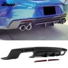 Chevrolet Camaro 6th ZL1 Style 2014-2015 Paraurti posteriore, diffusore con catarifrangente