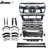 Dodge Charger 2015-2023 Parachoques trasero negro mate
