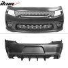 Dodge Charger 2015-2023 Parachoques trasero negro mate