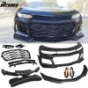 Chevrolet Camaro ZL1 Style 2016-2018 Front Bumper plus a pair of Fog Lights for Daytime Running Lights
