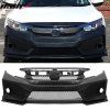 Honda Civic Sedan Coupe CTR 2016-2021 Parachoques delantero PP