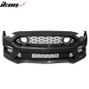 Ford Mustang 2021 Mach-1 Style 2018-2023 Front Bumper with LED Grille