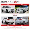 BMW F15 X5 M Sport Style 2014-2018 Paraurti anteriore e posteriore per conversione completa in PP