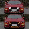 Ford Mustang GT500 Style 2018-2023 Pare-chocs avant, calandre LED
