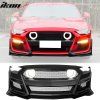 Ford Mustang GT500 Style 2018-2023 Pare-chocs avant, calandre LED