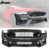 Ford Mustang Mach 1 Style 2018-2023 Предна броня PP, небоядисана