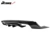 Camaro OE Style 2019-2024 Rear Bumper Replacement Glossy Diffuser