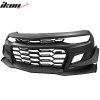 Chevrolet Camaro 1LE Style 2019-2024 Front Bumper, Black Protective Unpainted PP
