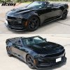 Chevrolet Camaro SS Style 2019-2024 Front Bumper ABS, Black Gloss Trim