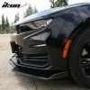 Chevrolet Camaro SS Style2019-2024 Предна броня ABS, черен гланцов кант