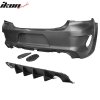 Dodge Charger 2020-2023 Paraurti posteriore più diffusore posteriore IKON nero P